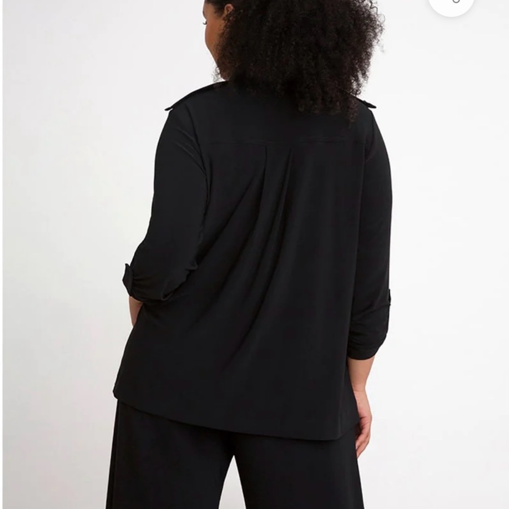 Sympli Safari Cardigan Black size 10 BNWT - Picture 4 of 4